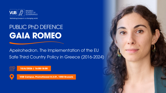 PhD defence Gaia Romeo invitation